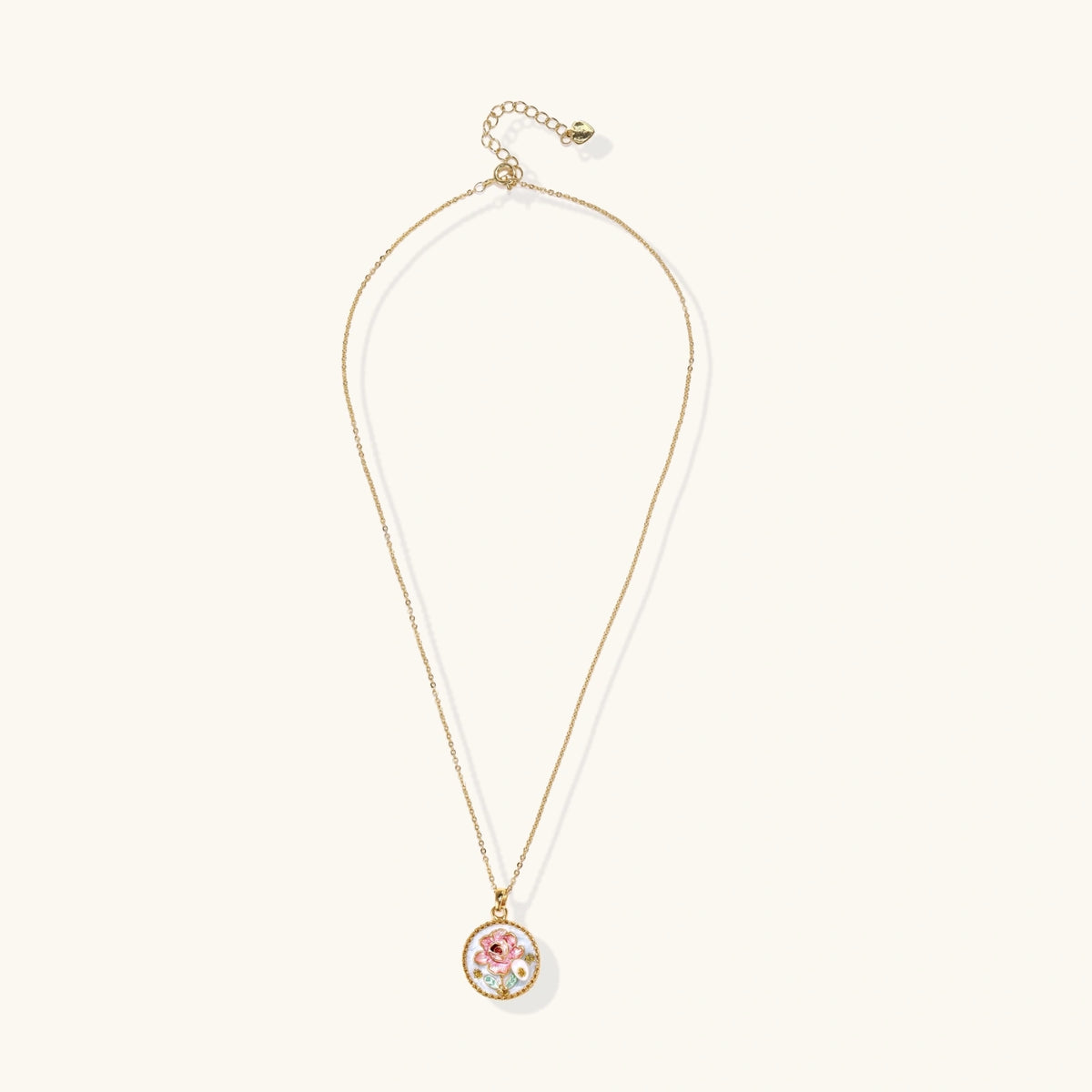 Enchanted Rose Pearl Pendant