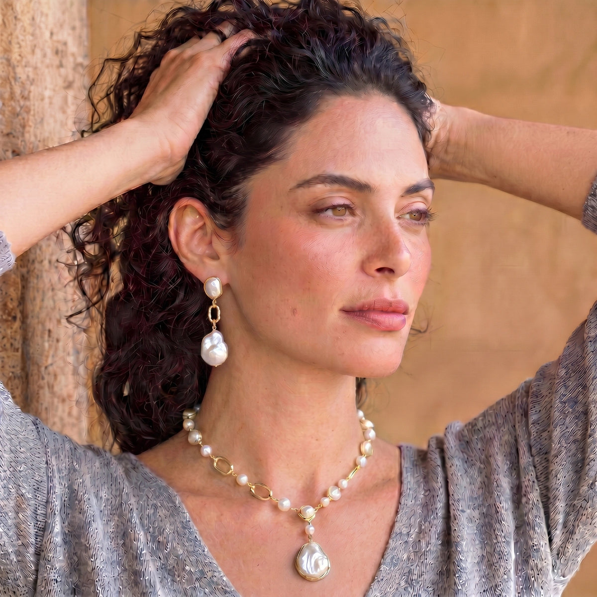 Pearl Constellation Necklace