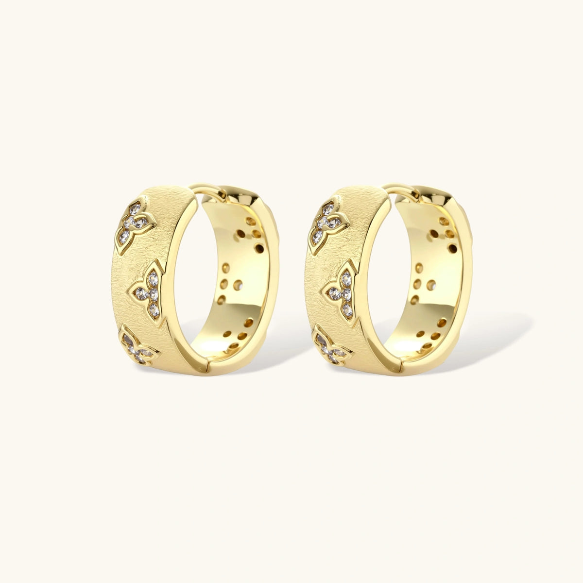 Fairy Bloom Hoops