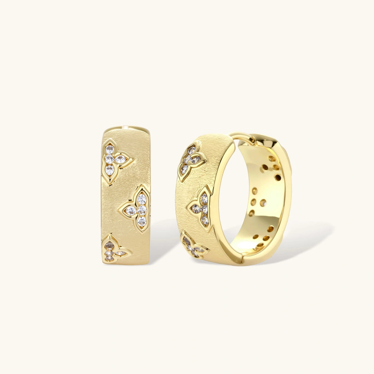 Fairy Bloom Hoops