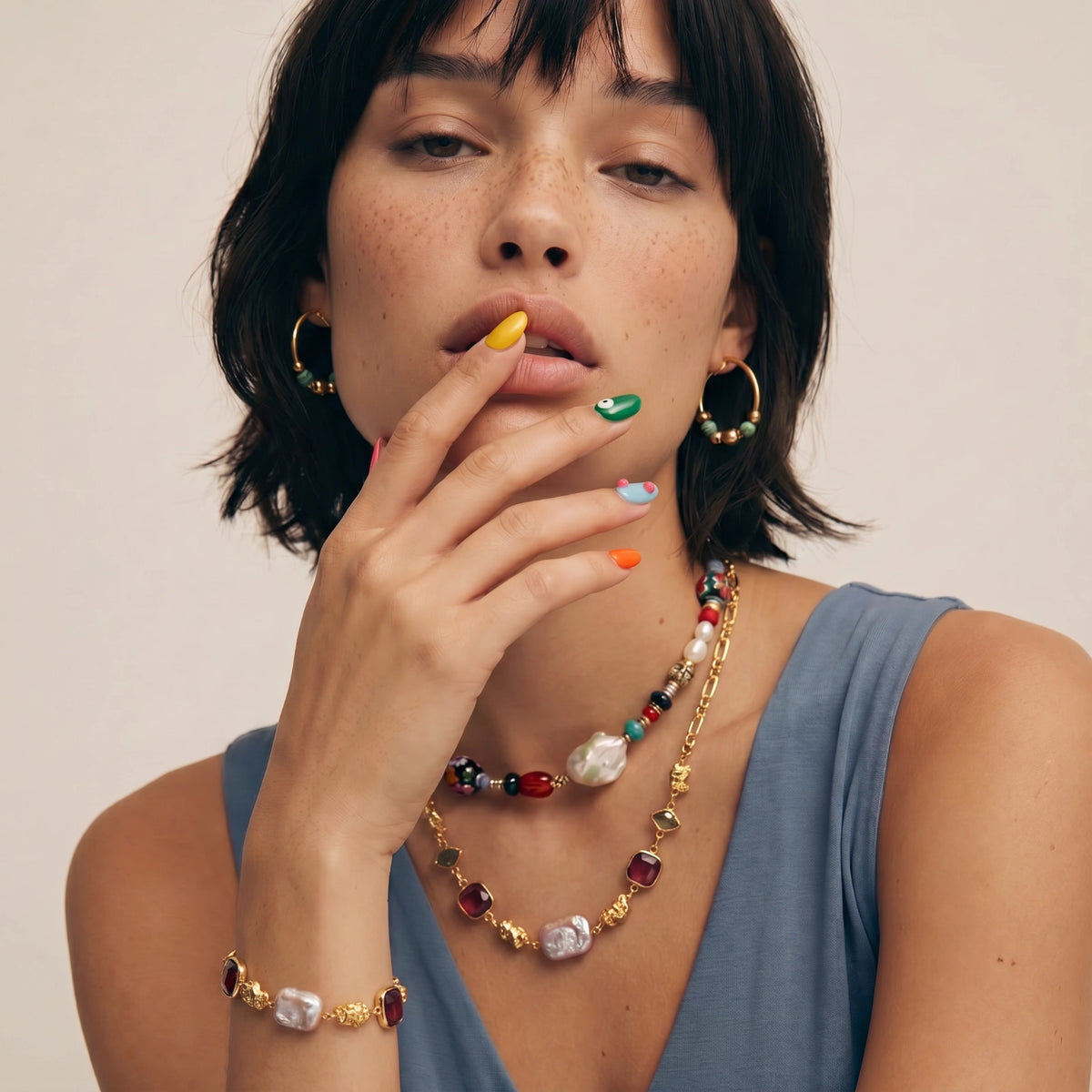 Wildberry Pearl Bracelet