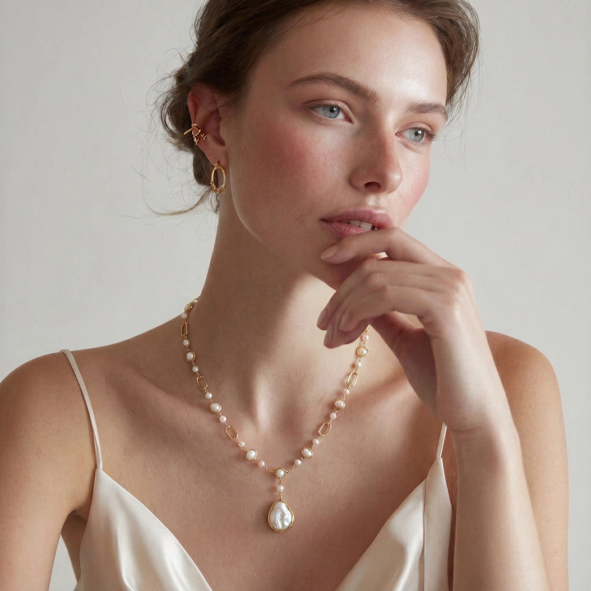 Pearl Constellation Necklace